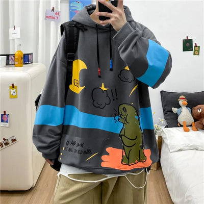 Graffiti Letter Lucky me i see Ghosts Hoodies